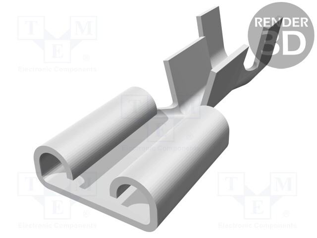 Terminal: flat; 6.3mm; 0.8mm; female; 1÷2.5mm2; crimped; for cable