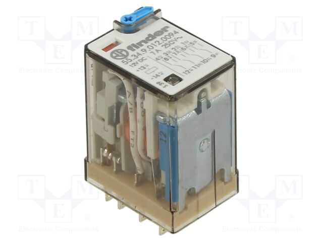 Relay: electromagnetic; industrial