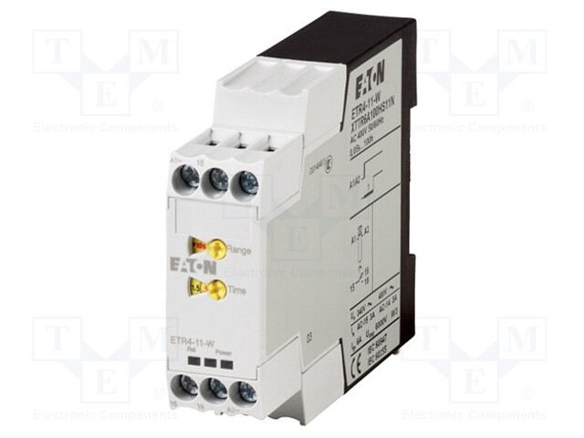 Timer; 0,05s÷100h; SPDT; 250VAC/3A; Usup: 400VAC; -20÷60°C; PIN: 5