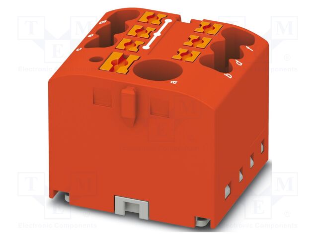 Splice terminal: rail; 24A; 450V; push-in; PA; L: 21.7mm; 0.14÷4mm2