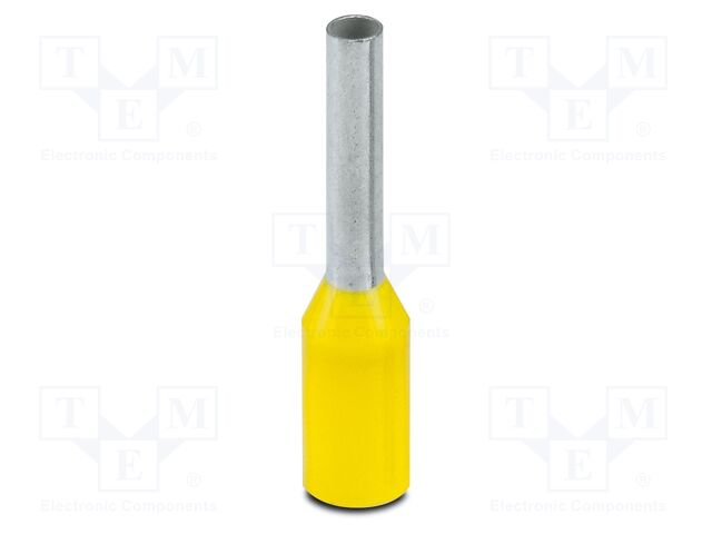 Tip: bootlace ferrule; insulated; copper; 1mm2; Bit len: 8mm