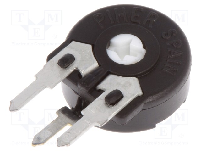 Potentiometer: mounting; single turn,vertical; 10kΩ; 150mW; ±20%