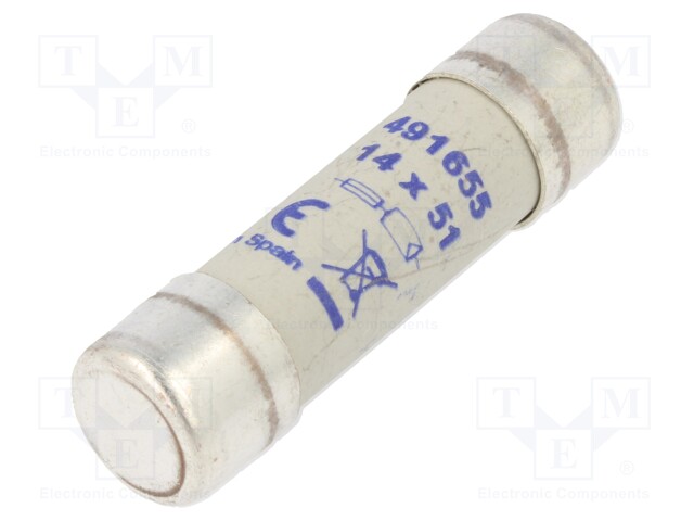 Fuse: fuse; gPV; 32A; 1kVDC; ceramic,cylindrical,industrial