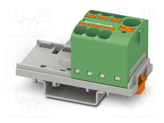 Splice terminal: rail; 32A; 800V; push-in; PA; 0.2÷6mm2; W: 28.6mm