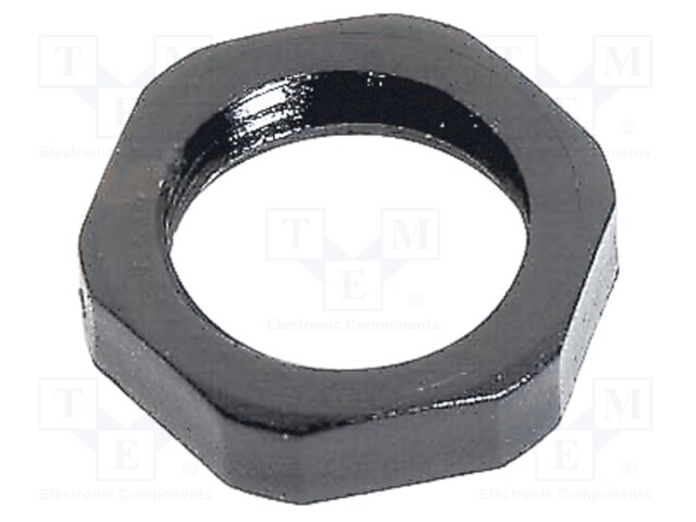 Nut; Engineering PN: Lock nut (plastic); Thread: PG13,5