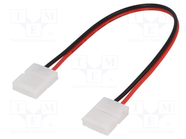 Coupler; Connector: for LED stripes; PIN: 2; snap-on