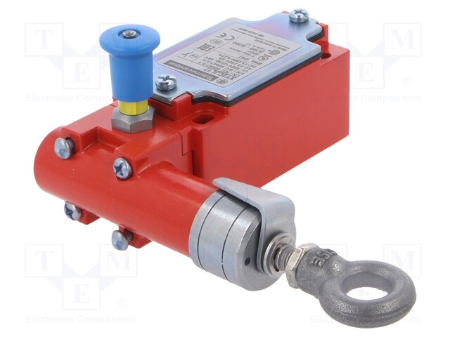 Safety switch: singlesided rope switch; NC x2; Series: XY2CJ