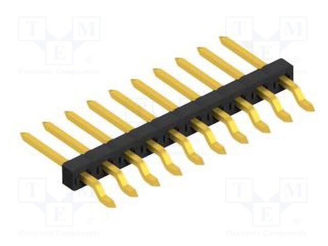Connector: pin strips; pin header; male; PIN: 10; 2mm; SMT; 1x10