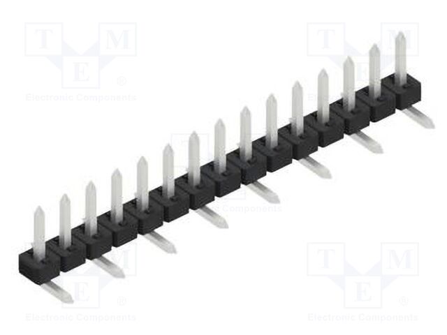 Connector: pin strips; pin header; male; PIN: 15; 2mm; SMT; 1x15