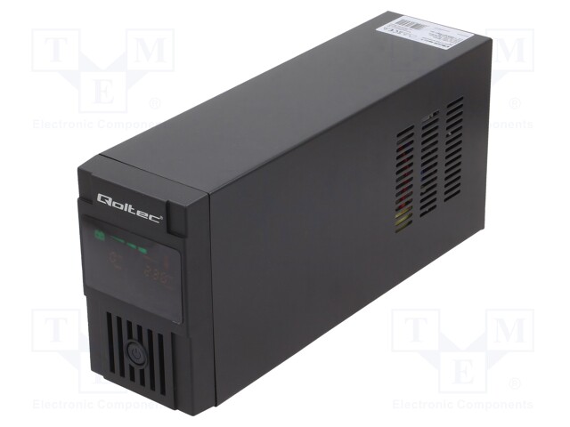 Power supply: UPS; 90x320x142mm; 360W; 600VA; No.of out.sockets: 3