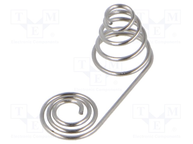 Spring contact; push-in; Size: 1/10D,18350,AAA,R03; Batt.no: 2