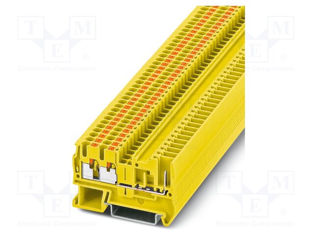 Splice terminal: rail; 24A; 500V; PA; L: 35.3mm; 0.14÷4mm2; ways: 1