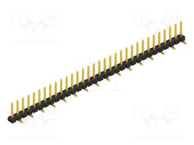 Connector: pin strips; pin header; male; PIN: 32; 2.54mm; SMT; 1x32