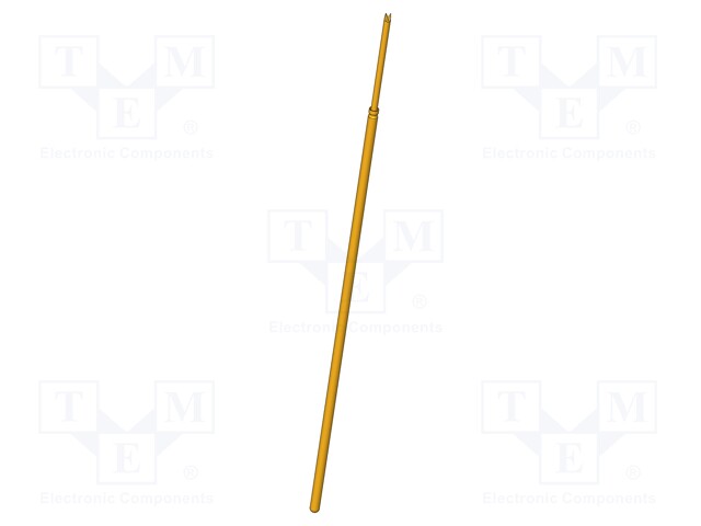 Needle-like test probe; Operational spring compression: 4.3mm