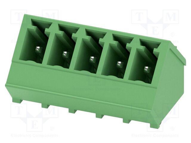 PCB headers, nominal cross section: 1.5 mm?, color: green, n