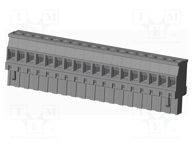 Connector: pluggable terminal block; plug; female; angled 90°