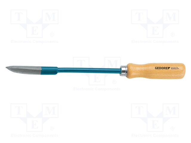 Scraper; Working part len: 200mm; steel; L: 315mm