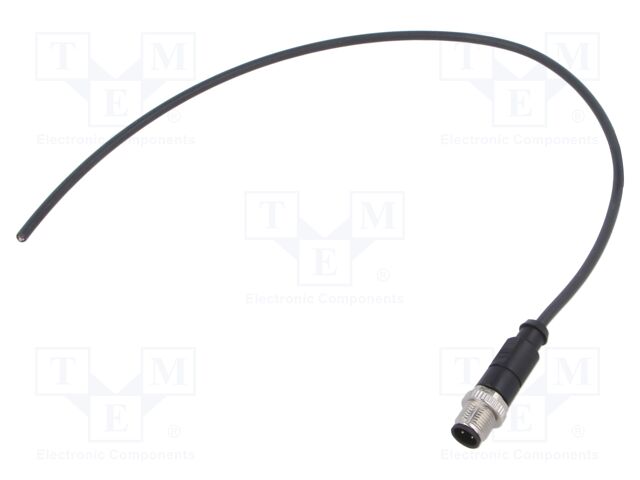 Connector: M12; plug; PIN: 4; male; A code-DeviceNet / CANopen