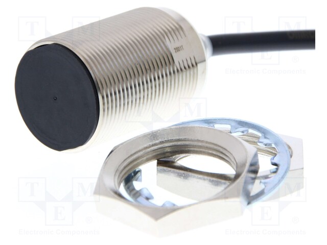 Sensor: inductive; Output conf: PNP / NC; 0÷22mm; 10÷30VDC; M30