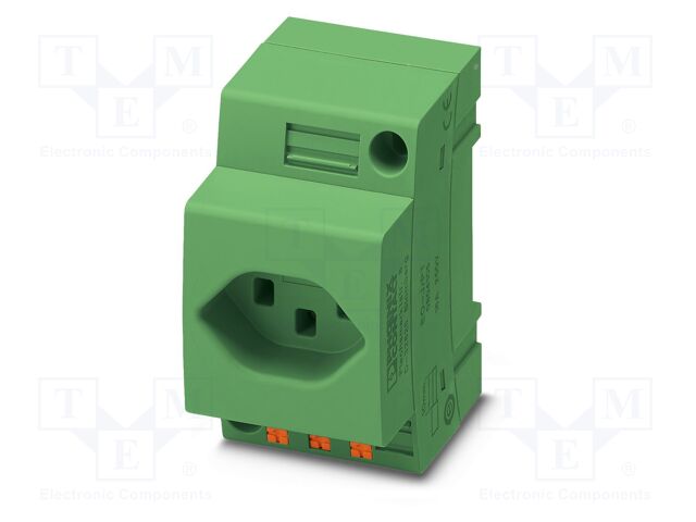 Connector: AC supply; socket; female; 16A; PIN: 3; push-in; 250VAC