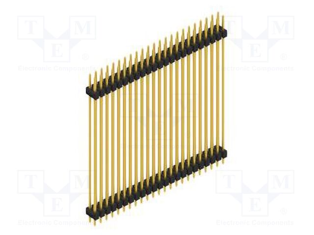 Connector: pin strips; pin header; male; PIN: 46; 2.54mm; THT; 2x23