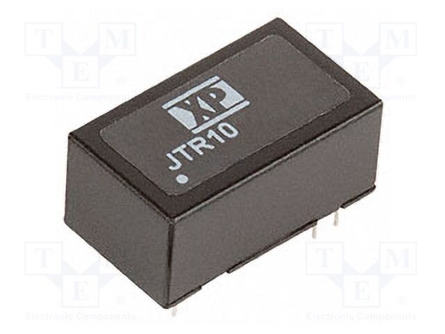 Isolated Board Mount DC/DC Converter, ITE, 2 Output, 10 W, 12 V, 416 mA, -12 V