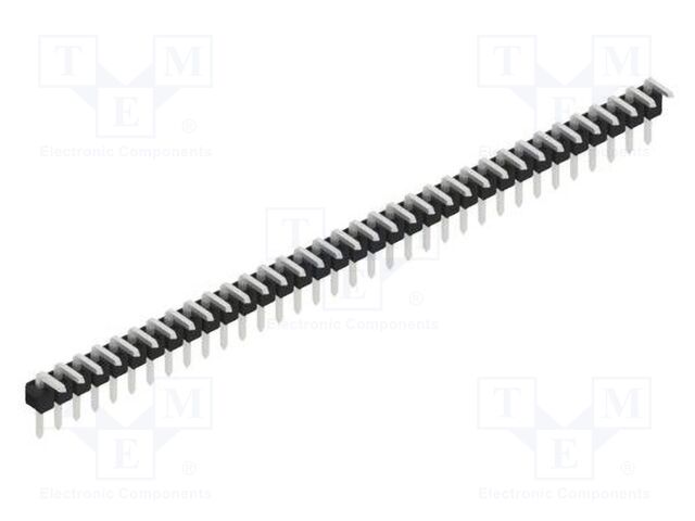 Connector: pin strips; pin header; male; PIN: 34; 2.54mm; THT; 1x34