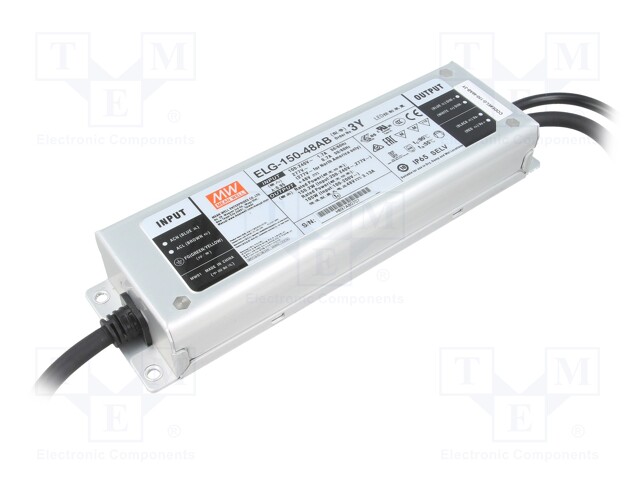 Power supply: switched-mode; LED; 105W; 48VDC; 43.2÷52.8VDC; IP65