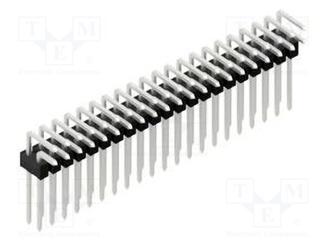 Connector: pin strips; pin header; male; PIN: 42; 2.54mm; THT; 2x21
