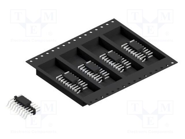Connector: pin strips; pin header; male; PIN: 18; 2mm; SMT; 2x9; 100V