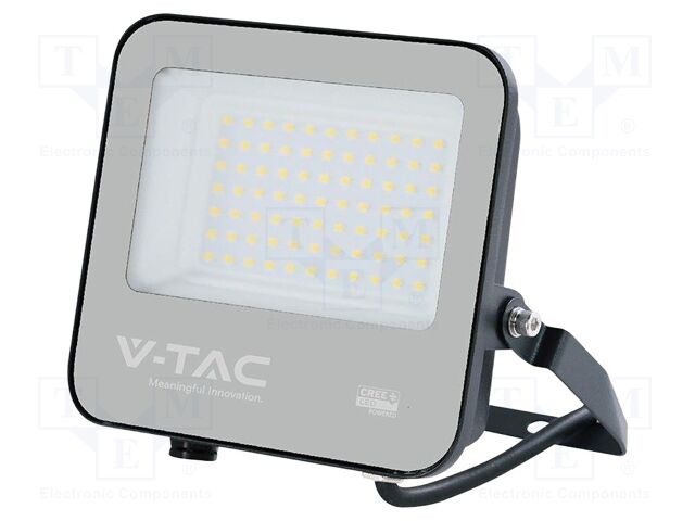 Lamp: LED flood light; 50W; 230VAC; neutral white; 115°; 4000K