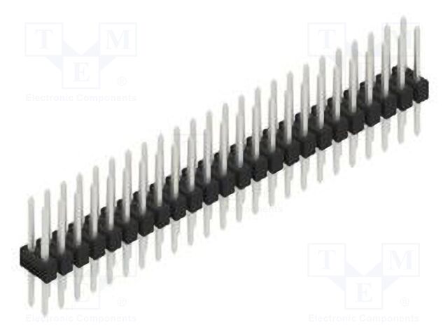 Connector: pin strips; pin header; male; PIN: 48; 2.54mm; THT; 2x24