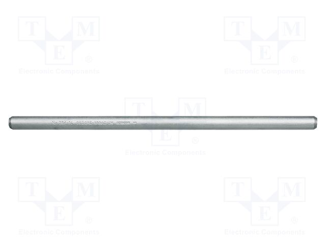 Knob; Chrom-vanadium steel; L: 396mm; Ø: 16mm; Plating: chromium