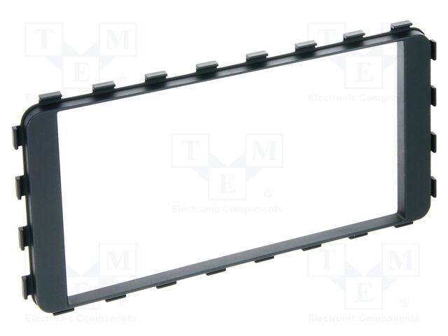 Radio frame; Toyota; 2 DIN; black
