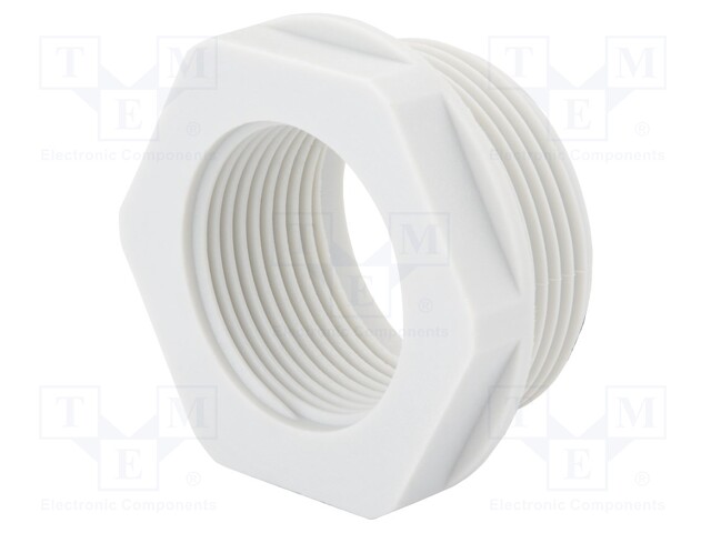 Reduction of threads for glands; Int.thread: M40; polyamide