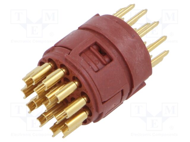 Connector: M23; PIN: 17; soldering; 50V; 7A; Series: EPIC