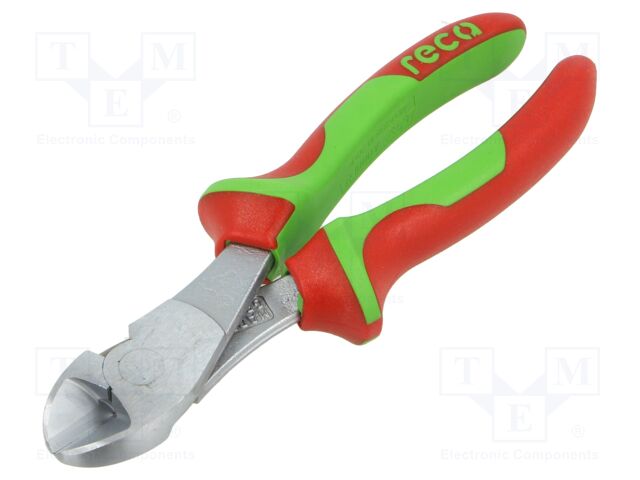 Pliers; side,cutting; insulated; 180mm