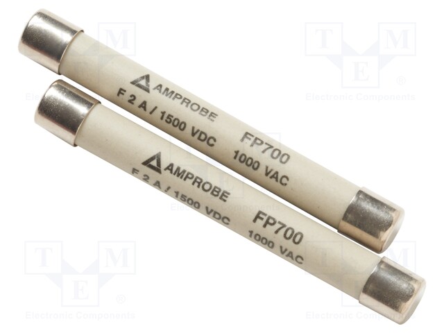 Fuse; 2A; 1.5kV; Works with: HD110C,HD160C; 2pcs.