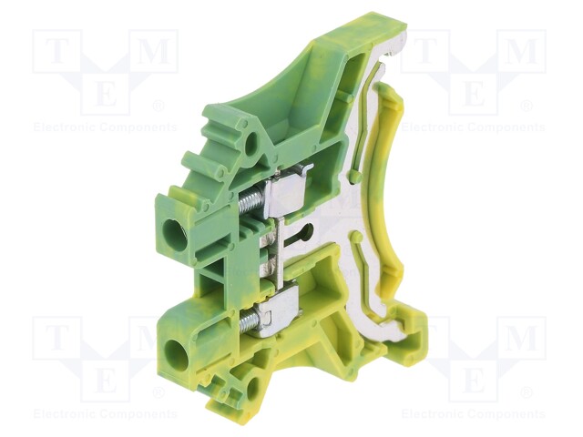 Splice terminal: rail; 0.2÷2.5mm2; ways: 1; terminals: 2; TS35; 1kV