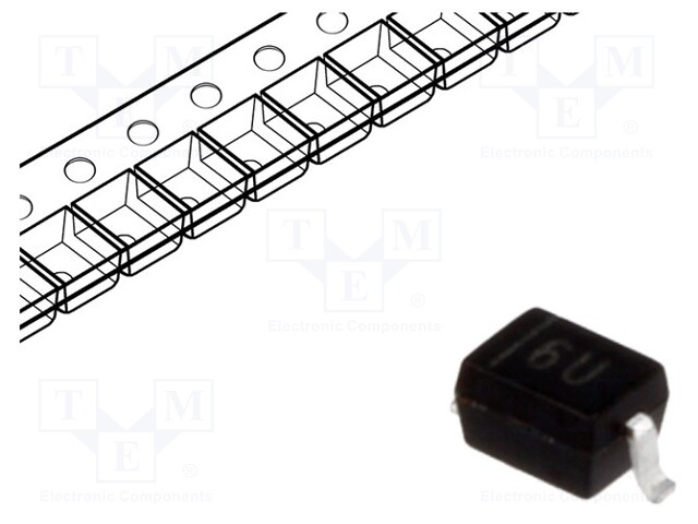 Diode: transil; 350W; 13.3V; 15A; unidirectional; SOD323