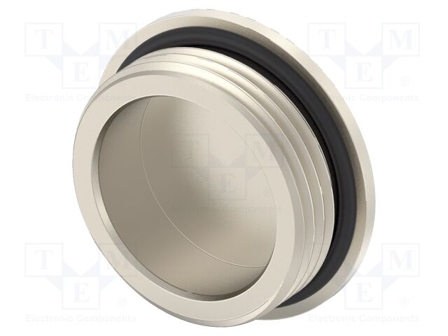 Stopper; brass; IP68; Entrelec; Gland: PG16; 10mm; Thread: PG