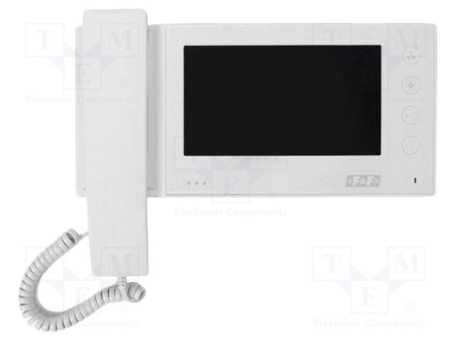 Video intercom; MK; wall mount; 14.5VDC; white; 7"; Touchpad: yes