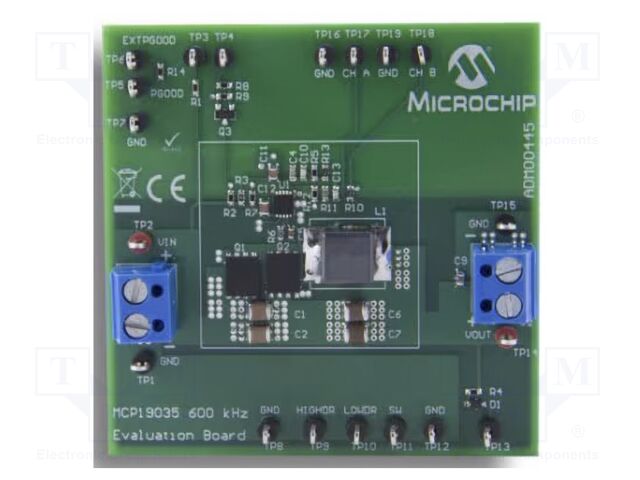 Dev.kit: Microchip; Comp: MCP19035; DC/DC converter