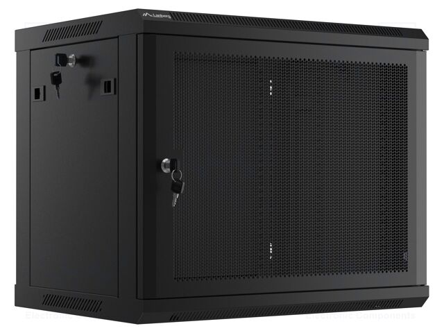 Enclosure: rack cabinet; Standard: 19"; 9U; black; Z: 450mm; X: 600mm
