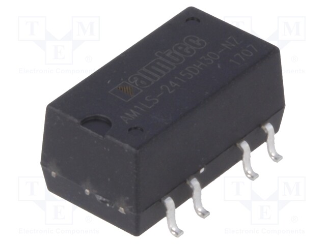 Converter: DC/DC; 1W; Uin: 21.6÷26.4V; Uout: 15VDC; Uout2: -15VDC