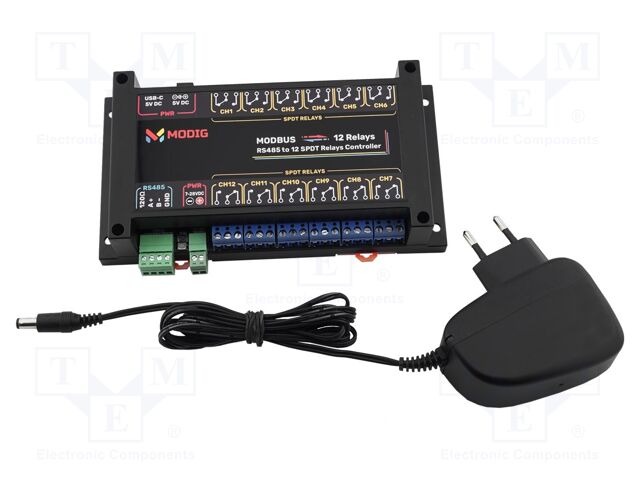 Automation module: digital output; 5VDC,7÷28VDC; RS485; Modbus