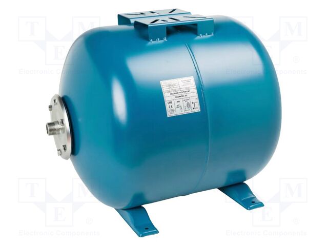 Expansion vessel; 0÷45°C; Connection: 1"; Ø: 380mm; H: 550mm; 50l