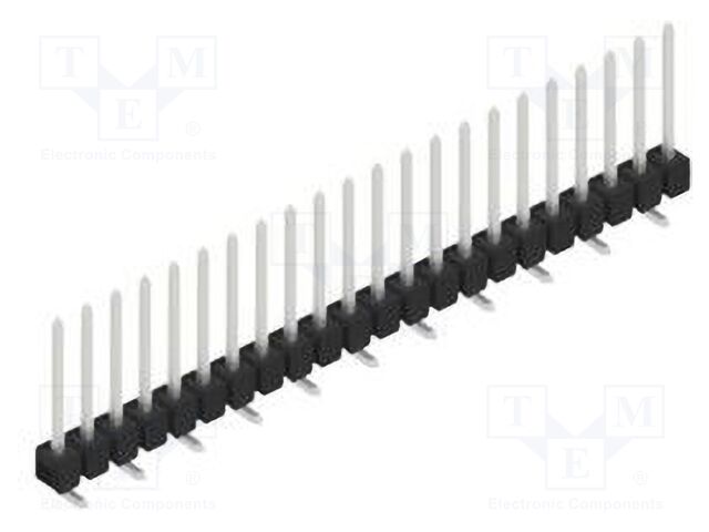 Connector: pin strips; pin header; male; PIN: 22; 2.54mm; SMT; 1x22
