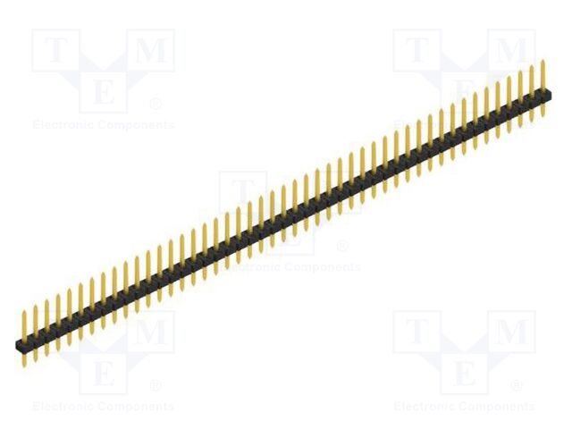 Connector: pin strips; pin header; male; PIN: 47; 2mm; THT; 1x47