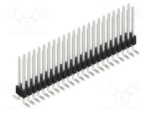 Connector: pin strips; pin header; male; PIN: 46; 1.27mm; SMT; 2x23